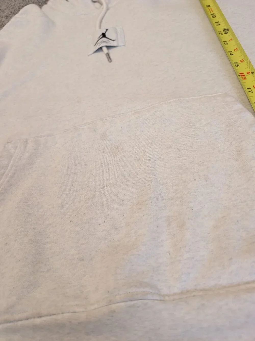Nike Air Jordan Flight Hoody Light Grey Color Size XL